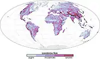 Global landslide risks