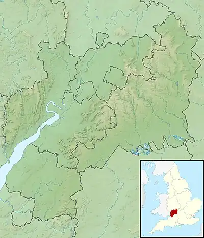 River Chelt is located in Gloucestershire