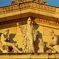 Pediment of the Glyptothek