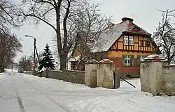 Gościęcice in winter