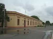 Government Building of Presidente Hayes near the Paraguay river