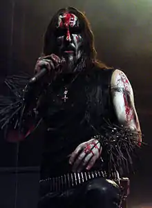 God Seed at Hellfest 2009: Gaahl.