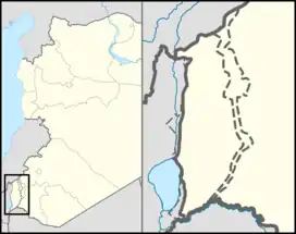 Ein Qiniya is located in the Golan Heights