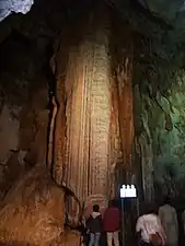 Stalactite called "Gold Column"