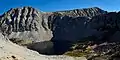 Golden Lake and Pointless Peak (upper right).Camera pointed north.