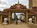 Northern end of the Laos and China Friendship Street.