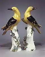 Pair of golden orioles, 1740–41