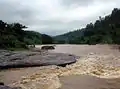 Gosthani River during monsoon near Borra Caves