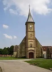 The church of Saint-Lambert in Gournay-le-Guérin