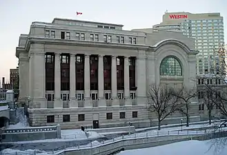 Ottawa Union Station, now the Government Conference Centre, as seen in 2004