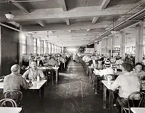 Government Printing Office, the restaurant in 1922