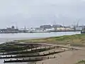 The mouth of the Medway, looking from Grain to Sheerness.