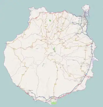 Map of Maspalomas Dunes