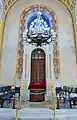 Interior of the synagogue