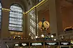 Four-dial clock in Grand Central Terminal's Main Concourse, installed in 1913