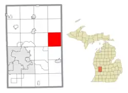 Location within Kent County