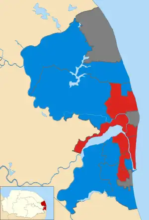 2007 results map