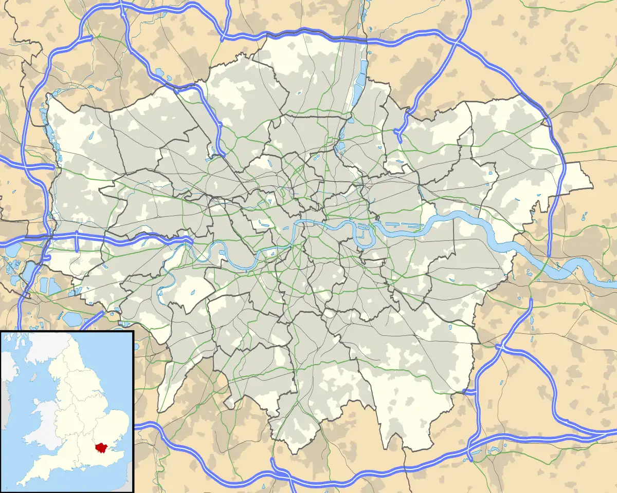 Enfield Chase is located in Greater London