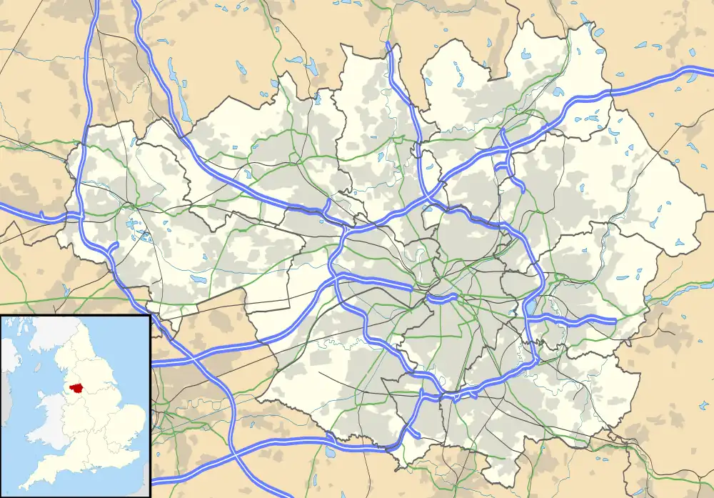 Broughton is located in Greater Manchester