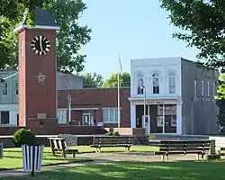 City Hall and library