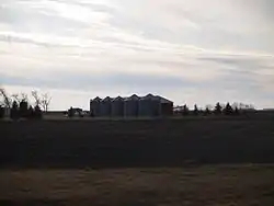 Grain elevators at Greenview