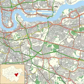 Queen Elizabeth Hospital, London is located in Royal Borough of Greenwich