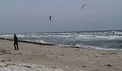 Off Season: Frosty windsurfing