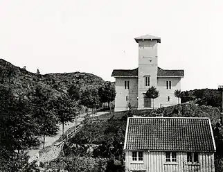 Grimstad's first church (1849-1881)