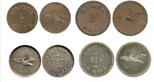 A Set of Griqua Tokens