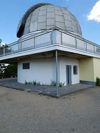 Dome building of the observatory for the Bamberg-Refraktor