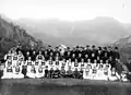 A group photo at another road-opening celebration in Flatekval in 1897.