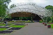 Music pavilion and music garden