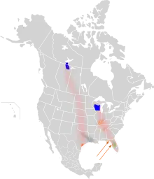 Map of range