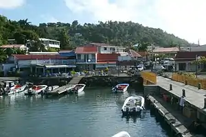 The harbour of Trois-Rivières