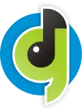 The Guayadeque icon, a g with a music note in the hole of the letter.