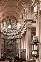 Pulpit and choir