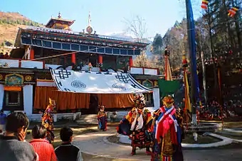 The Lachung Monastery