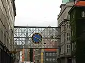 Egmont clock sign in Copenhagen (1935)