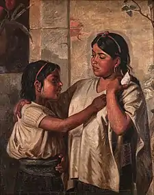 Felipe Santiago Gutiérrez, Indias de Oaxaca, 1877