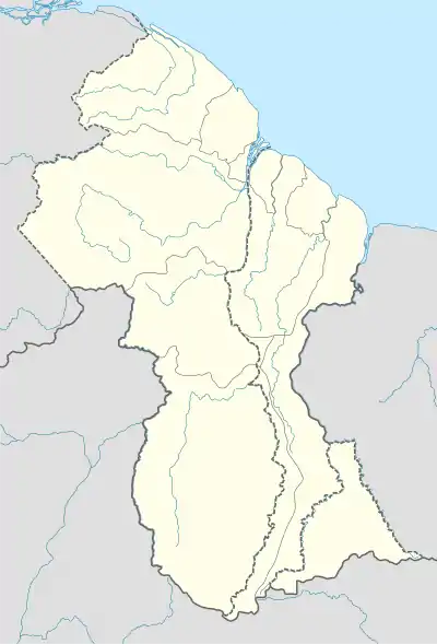 NAI is located in Guyana