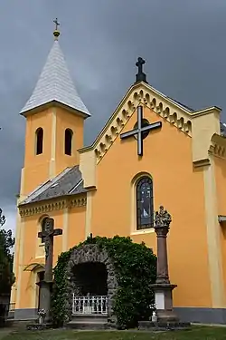 Roman Catholic church in Gyöngyösoroszi