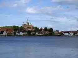 Seaport town of Kalundborg, Denmark.