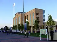 The newly renovated H. A. Chapman Stadium.