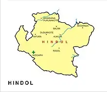 Hindol State established in 1554