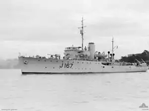 HMAS Gouldburn in 1941