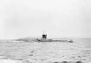 HMS E42 on trials