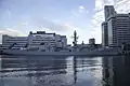 HMS Northumberland (F238) docked at West India South Dock, September 2013