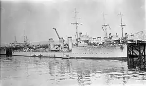 HMS Paladin (1916) a Admiralty M-class destroyer that served during World War I.