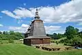 Wooden Church of Saint Nicholas in Habura (seen from the west)