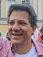 Former MayorFernando Haddad (PT) from São Paulo